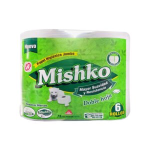 Plancha de Papel Higiénico Jumbo (6 uni) | Mishko